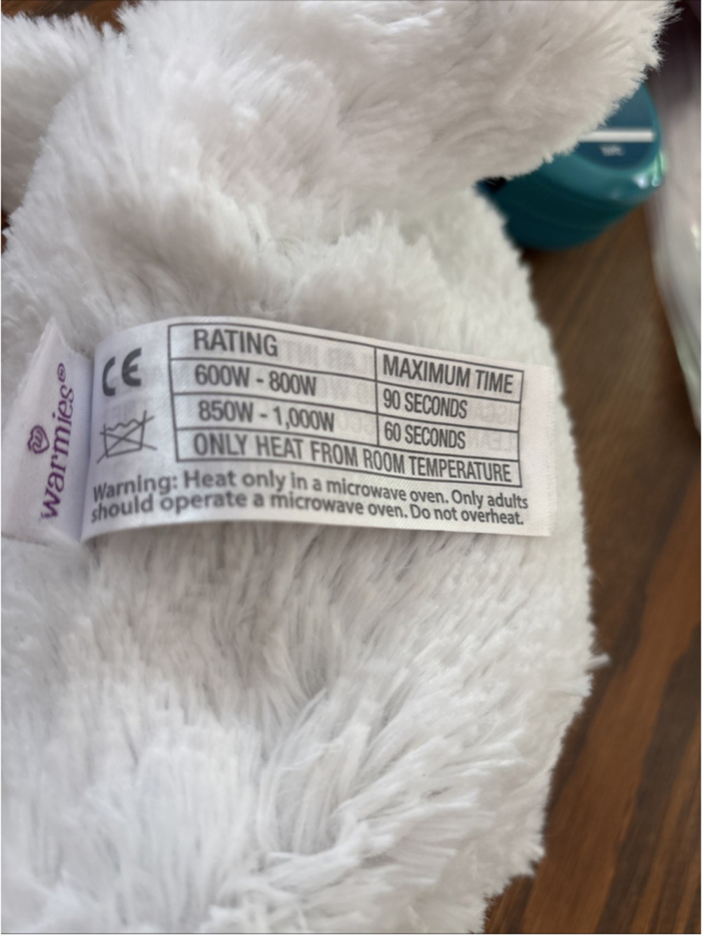Warmies Snoopy Microwaveable Neck Wrap/Pillow Weighted Lavender Scented Dog RARE - Picture 4 of 7